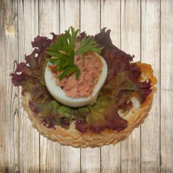 Канапе - Паштет на багеті Канапе - Паштет на багеті