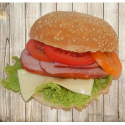 Гамбургер із шинкою