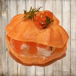 Профітролі з ікрою Профітролі з ікрою