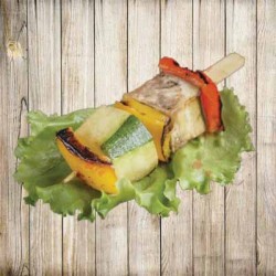 Шашлик фуршетний з овочів на грилі Шашлик фуршетний з овочів на грилі