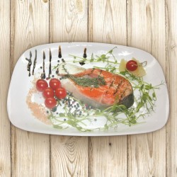 Лосось на вугіллі