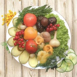 Асорті з маринованих овочів