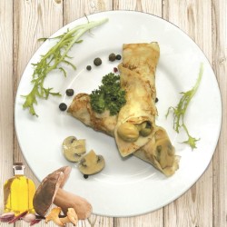 Млинці з грибами